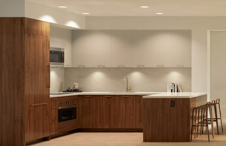 Kitchen in Entroterra Commercial Drive Presales 