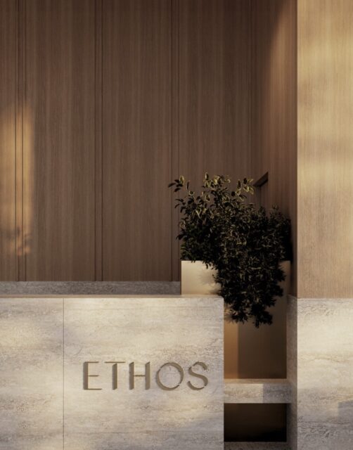 Showing the lobby at Ethos by Anthem Properties